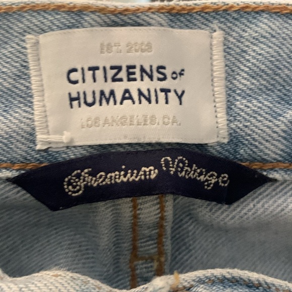 Citizens of Humanity Winslow Cropped Boyfriend Jeans Size 23 - Picture 7 of 8